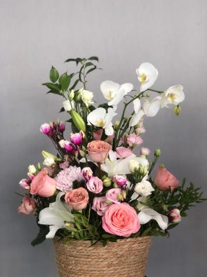 Ανθοσύνθεση σε καλάθι #527